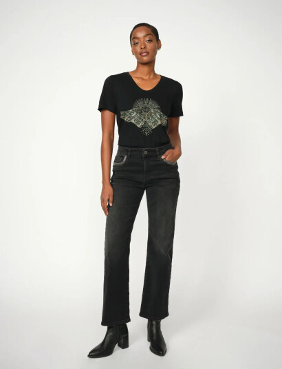 MOS MOSH Mmcecilia Perla Jeans - Grey - 25 Short MOS MOSH Mmcecilia Perla Jeans - Grey - 25 Short