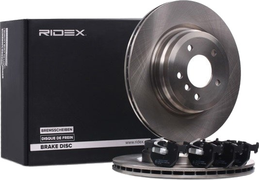 Bremseskiver og -klosser RIDEX 3405B0829