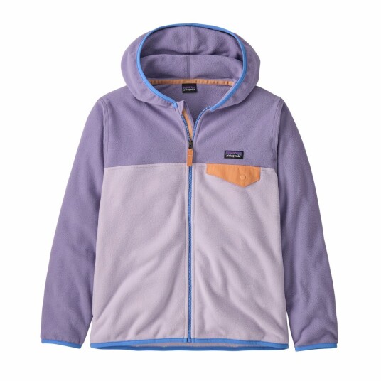Patagonia Kids Micro D Snap T Jacket Foxlove Purple L 12år