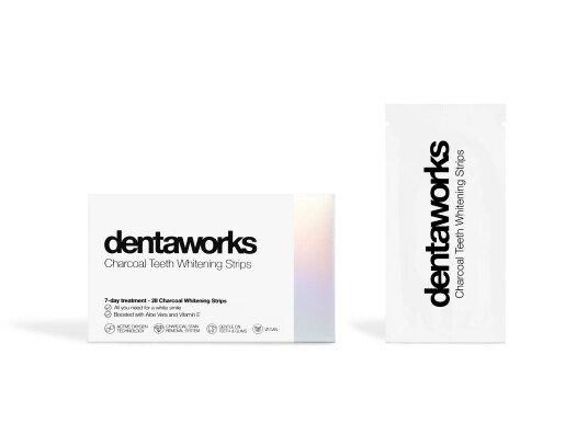 Dentaworks Charcoal Tannblekingsstrips Dentaworks Charcoal Tannblekingsstrips