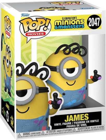 Funko POP! Minions & Monsters: James figur