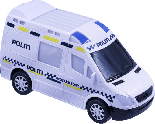 Impulse Toys Politibil Med Lys Og Lyd 1:20 Impulse Toys Politibil Med Lys Og Lyd 1:20