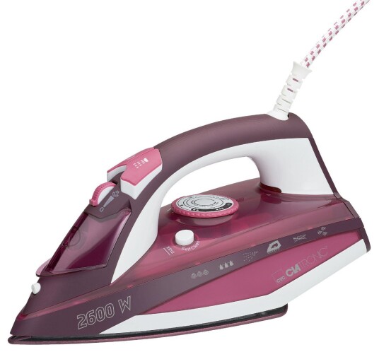 Clatronic DB 3705 Dampstrygejern 2600W 380ml Clatronic DB 3705 Dampstrygejern 2600W 380ml