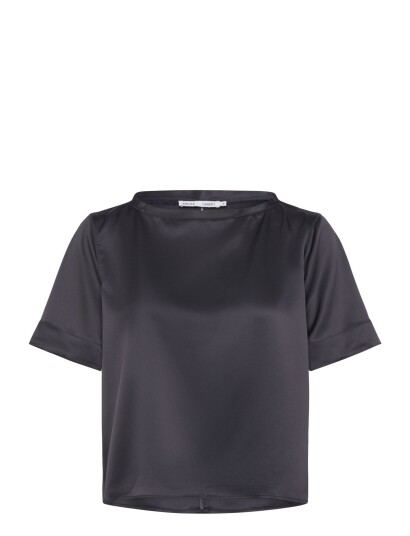 Ahlvar Gallery Lola Satin Tee Grey S
