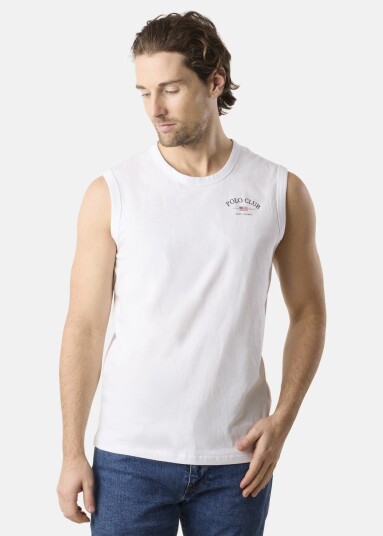 Saint Vincent Kansas Sleeveless Tee White M T Shirts
