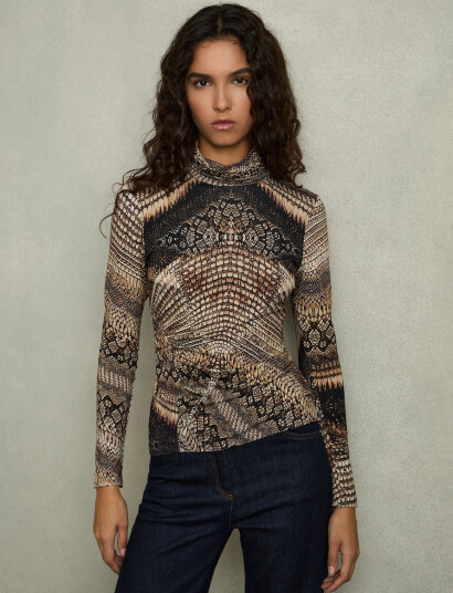 Reiss Naomi - Brown - XS Reiss Naomi - Brown - XS