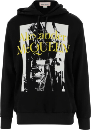 Alexander McQueen Herre Gensere & Hettegensere Svart S,