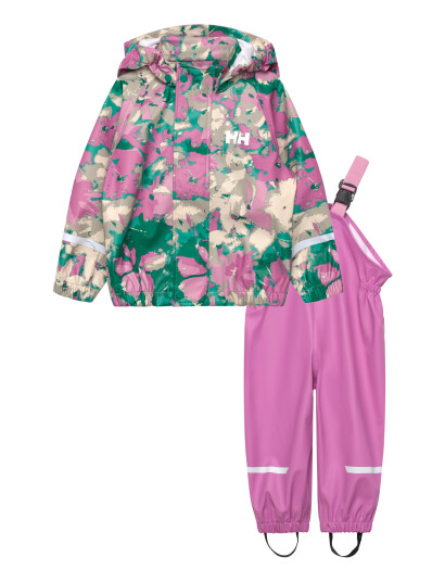 Helly Hansen K Bergen 2.0 Pu Rainset Aop Pink 98 Helly Hansen K Bergen 2.0 Pu Rainset Aop Pink 98