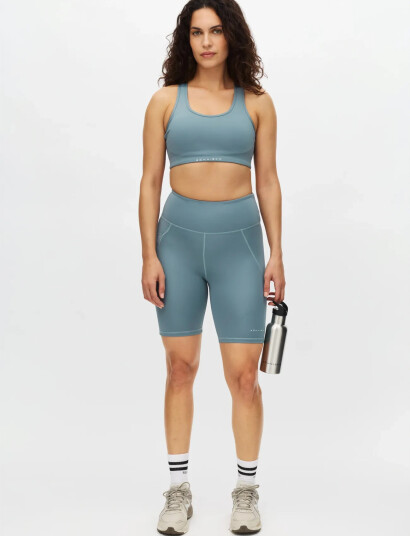 Röhnisch Flattering High Waist Bike Tights   Blue   S