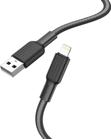 Usb-Kabel Partner Tele.Com Usb-A Lightning Svart