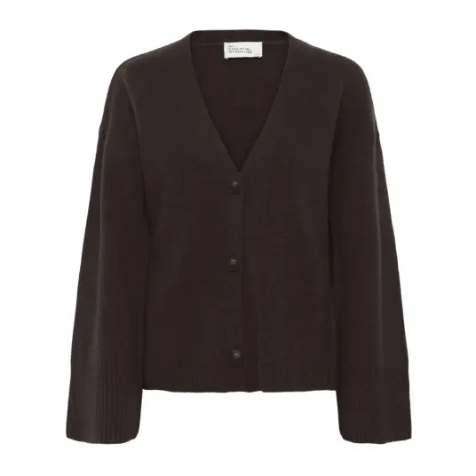 My Essential Wardrobe Dame Strikkevarer Brun 2XL,
