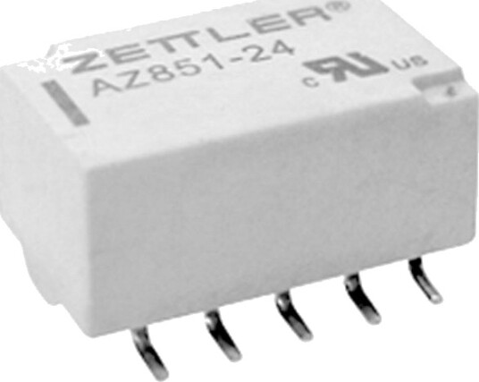 Zettler Electronics Az851 12 Smd Relé 12 V/Dc 2 Omkoblere 1 Stk Zettler Electronics Az851 12 Smd Relé 12 V/Dc 2 Omkoblere 1 Stk