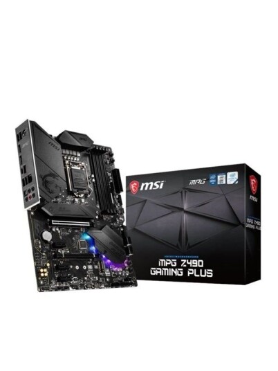 MSI MPG Z490 GAMING PLUS - Intel Z490 - Intel LGA1200 socket - DDR4 RAM - ATX MSI MPG Z490 GAMING PLUS - Intel Z490 - Intel LGA1200 socket - DDR4 RAM - ATX