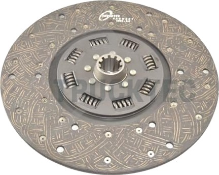 Clutchplate TRUCKTEC AUTOMOTIVE 01.23.118