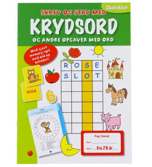 Skriv og stav med krydsord