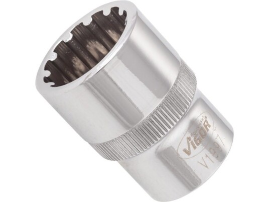 Vigor V1997 1/2" Metrisk Pipenøkkelinnsats 19mm