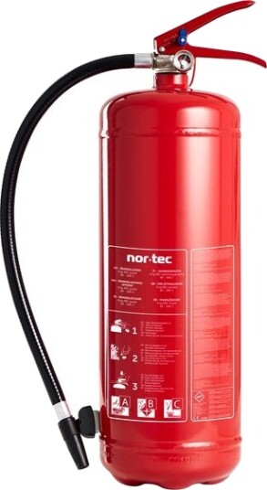 Nor-Tec Brannslukker 6kg Pulver Nor-Tec Brannslukker 6kg Pulver