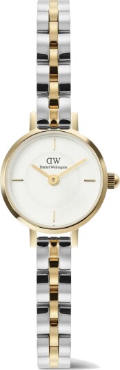 Daniel Wellington DW Watch Petite Mini Arch 3 Link Two Tone Gold 19mm