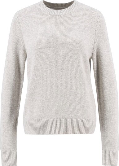 Barbour Women's Woodhouse Knitted Jumper Oatmeal XL Barbour Women's Woodhouse Knitted Jumper Oatmeal XL
