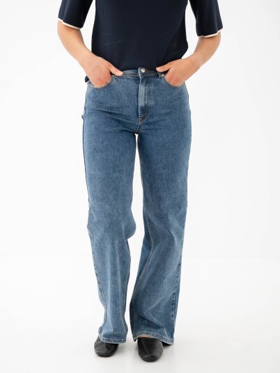 Y.A.S Dolma High Waist Jeans Blå 29/32