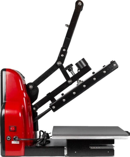 Microtec MaxArmour 38cm x 38cm Elektromagnetisk varmepresse med rulleplate. Microtec MaxArmour 38cm x 38cm Elektromagnetisk varmepresse med rulleplate.