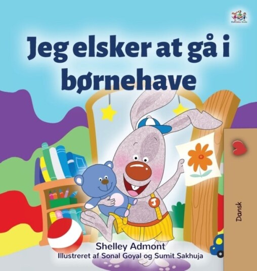 I Love to Go to Daycare Danish Book for Kids