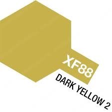 Tamyia Akryl XF-88 Dark Yellow 2 10 ml
