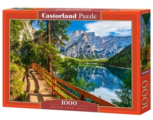 Castorland Braies Lake Italy 1000 Pcs 1000 Stykker Landskap 9 År Castorland Braies Lake Italy 1000 Pcs 1000 Stykker Landskap 9 År