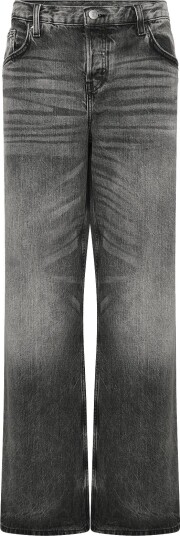 Weekday Aura Low Rise Relaxed Bootcut Jeans Black 29 x 34