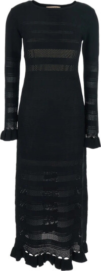 Twinset Dame Kjoler Svart S,