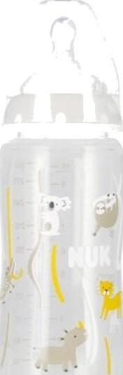 Nuk First Choice+ Tåteflaske Med Temperaturindikator - 300 ml, 0-6 Måneder, Str. M