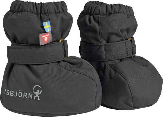 Isbjörn of Sweden Kids' Toddler Padded Socks Black 0 9 mths
