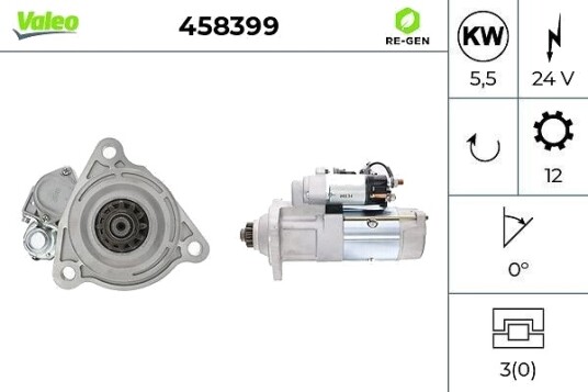VALEO 458399 Starter