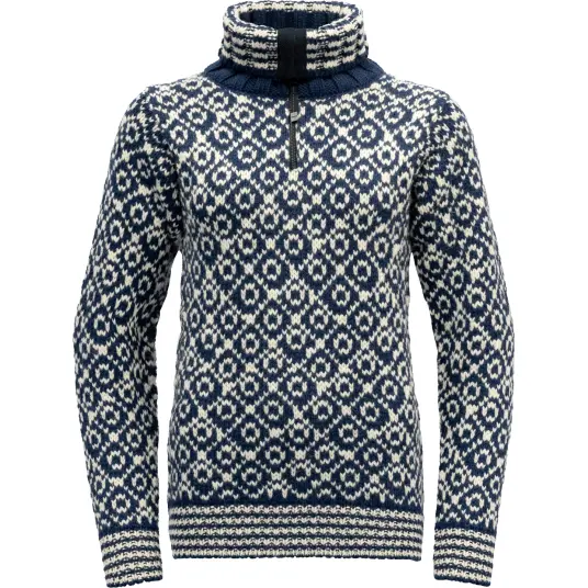 Devold Unisex Svalbard Wool Zip Neck XS , Night Devold Unisex Svalbard Wool Zip Neck XS , Night