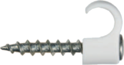 Schneider Electric 2191025 Klammer 10-14 mm, 100-pakning Hvit