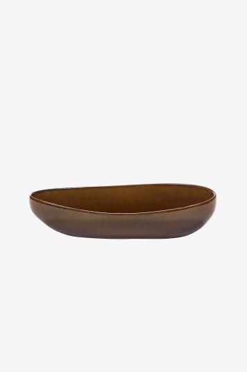 Serax   Serveringsskål Oval Out Of Lines av Uncharted   Gul