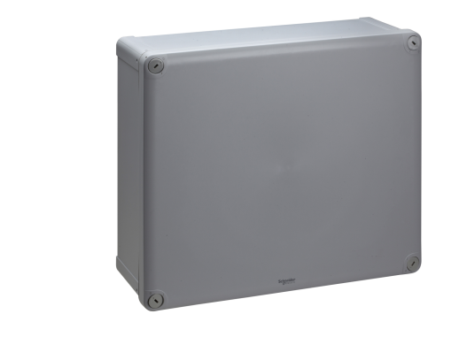 Schneider Electric ENN05059 Koblingsboks grå glatt utvendig 325 x 275 x 120 mm Installasjonsmaterial