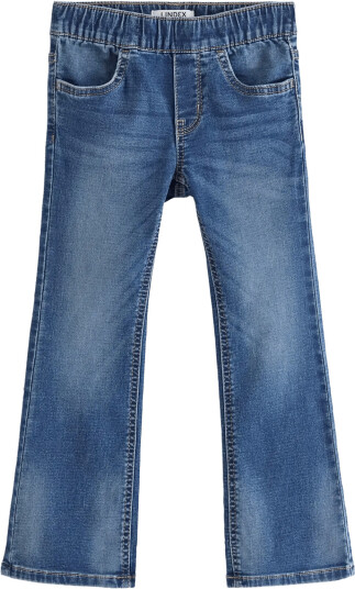 Lindex Freja Flared Leg Jeans Blue 128