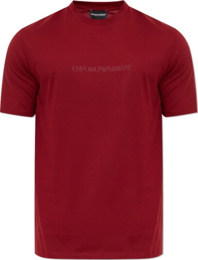 Emporio Armani Herre Topper Rød 2XL,