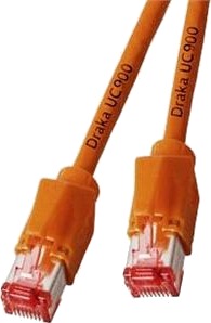 EFB ELEKTRONIK SFTP Patch Cat.6A 1,0 m Orange LSZH 1000MHz 27AWG Halogenfri Snagless EFB ELEKTRONIK SFTP Patch Cat.6A 1,0 m Orange LSZH 1000MHz 27AWG Halogenfri Snagless