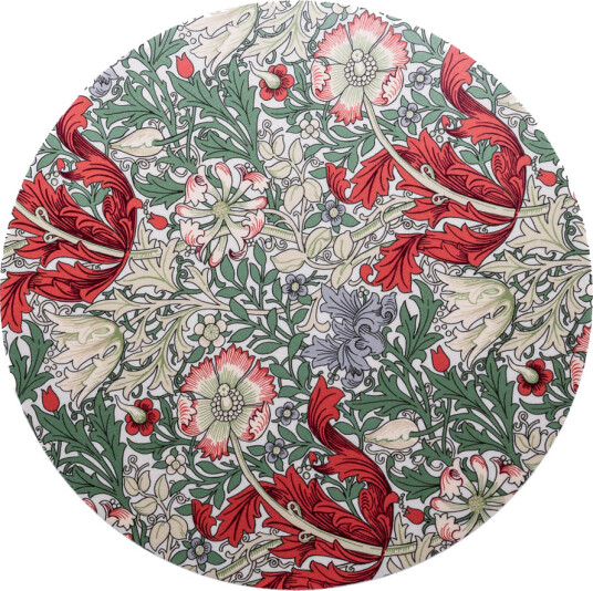 William Morris Comton gryteunderlag 21 cm rød William Morris Comton gryteunderlag 21 cm rød
