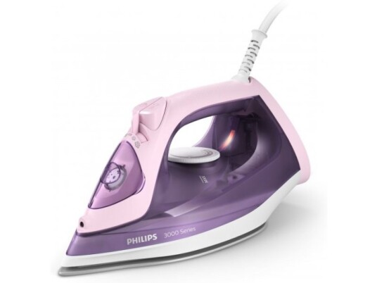 Philips 3000 series DST3020/30 iron Steam iron Ceramic soleplate 2200 W Pink Purple