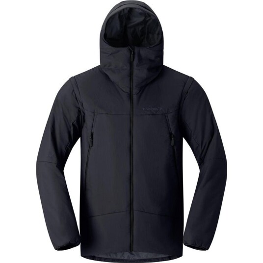 Norrøna Møre Thermo60 Aero200 Jacket M'S Caviar Caviar XL Norrøna Møre Thermo60 Aero200 Jacket M'S Caviar Caviar XL