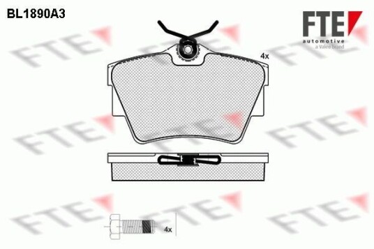 Bremseklosser FTE 9010474