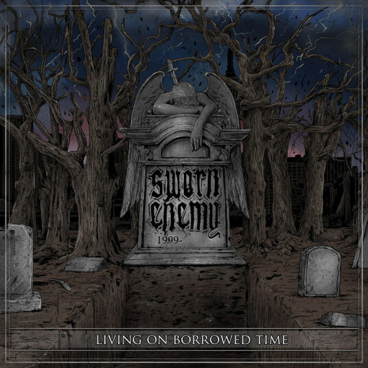 Sworn Enemy Living On Borrowed Time CD