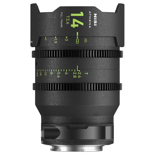 NiSi Cine Lens 14mm T2.4 RF-Mount Athena Prime NiSi Cine Lens 14mm T2.4 RF-Mount Athena Prime