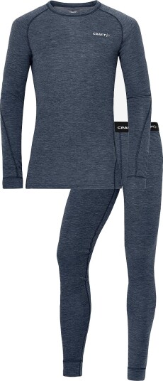 Craft Undertøysett Core Wool Merino Set M Blå