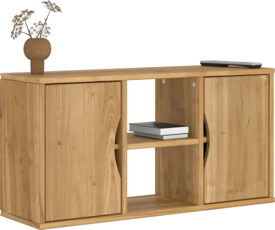 TV skap ODDA 79x24x40 cm heltre furu