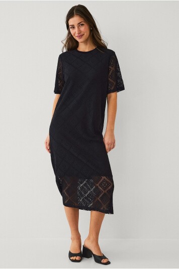 Saint Tropez - Blondekjole JacobinaSZ Dress - Svart