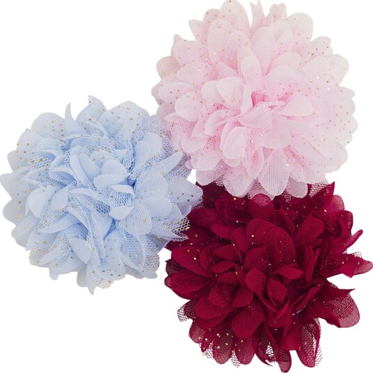 Creamie Flowerpins 3 Pack Multi/patterned 
